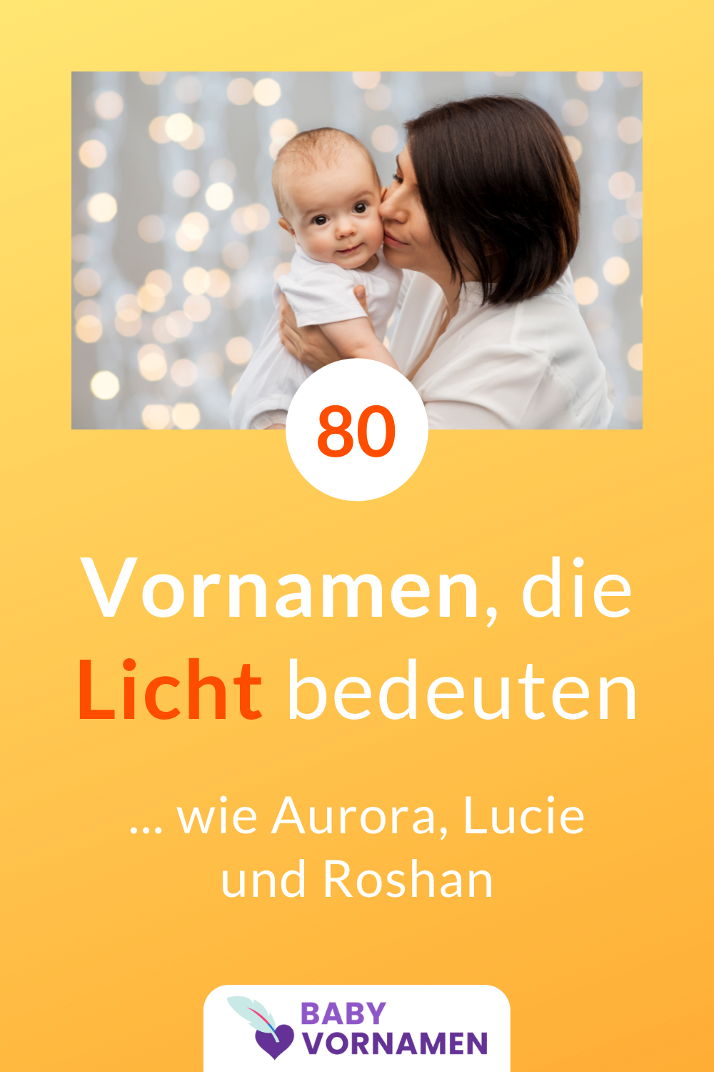 80 Vornamen mit Bedeutung Licht