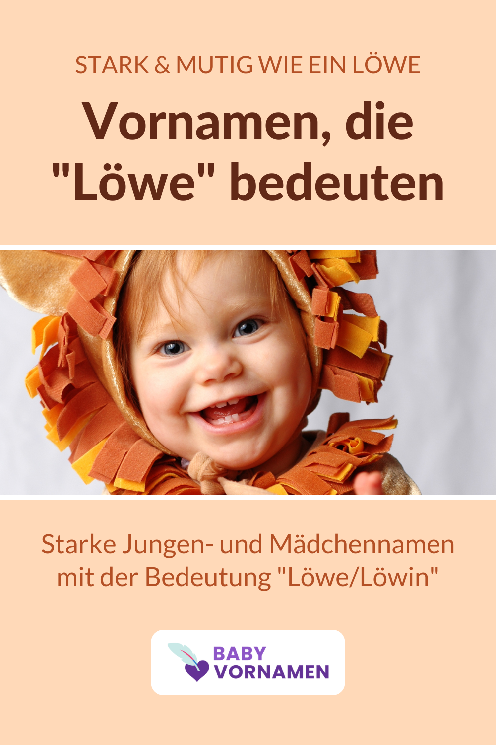 Vornamen mit der Bedeutung Lwe