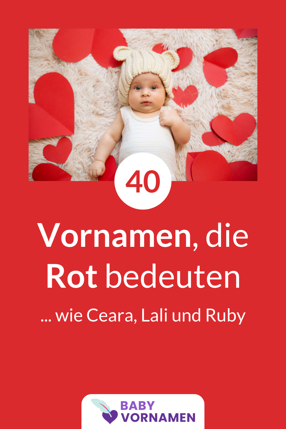 Vornamen mit der Bedeutung Rot