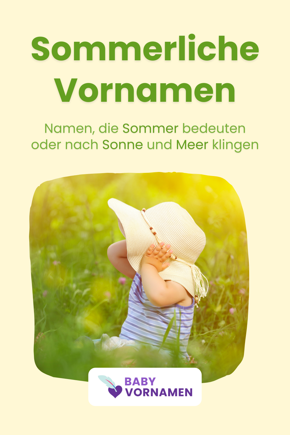 Vornamen, die Sommer bedeuten