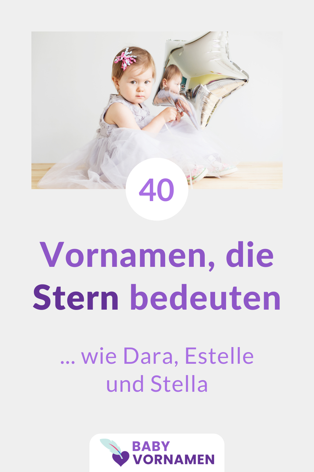 40 Vornamen, die Stern bedeuten
