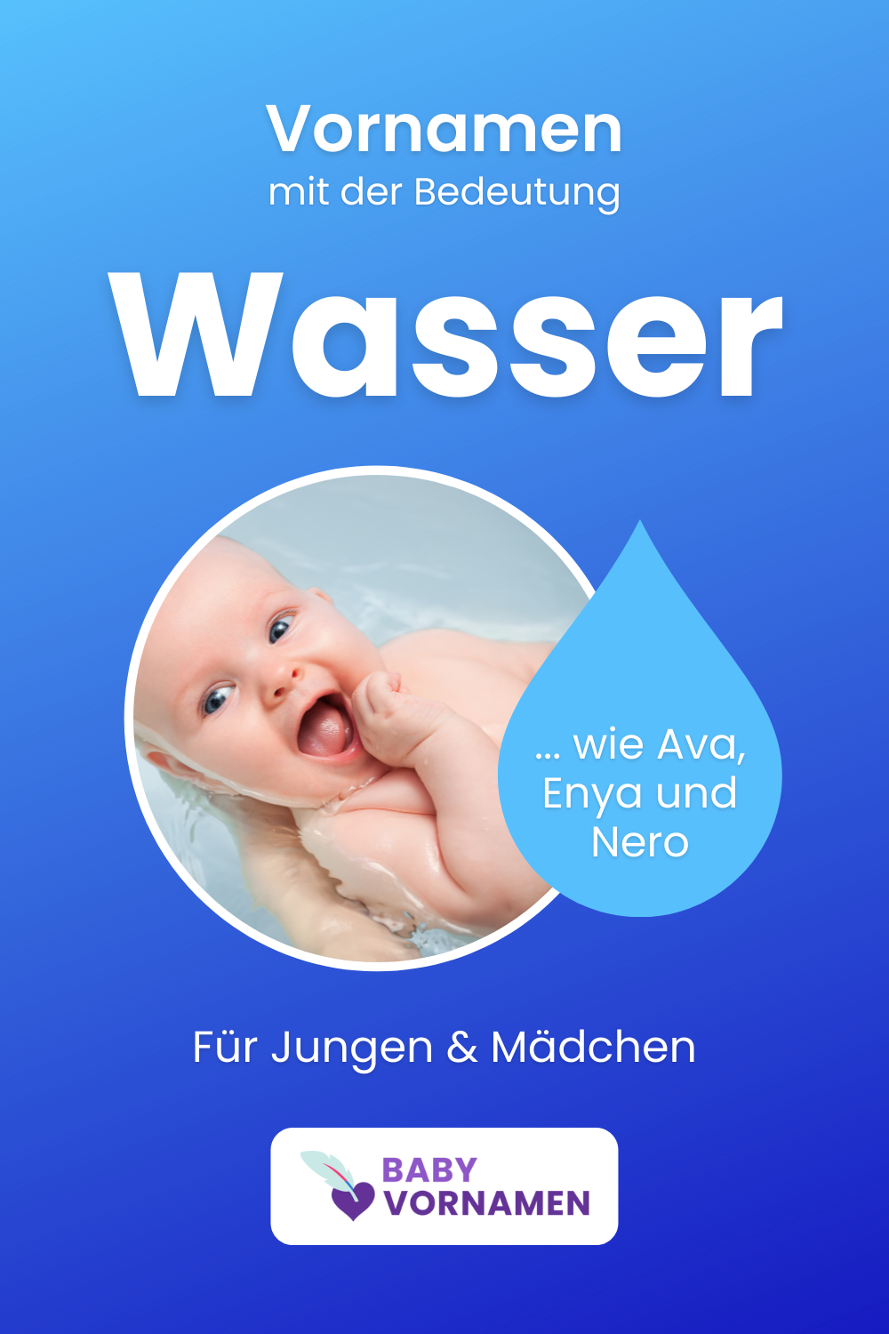 Vornamen, die Wasser bedeuten