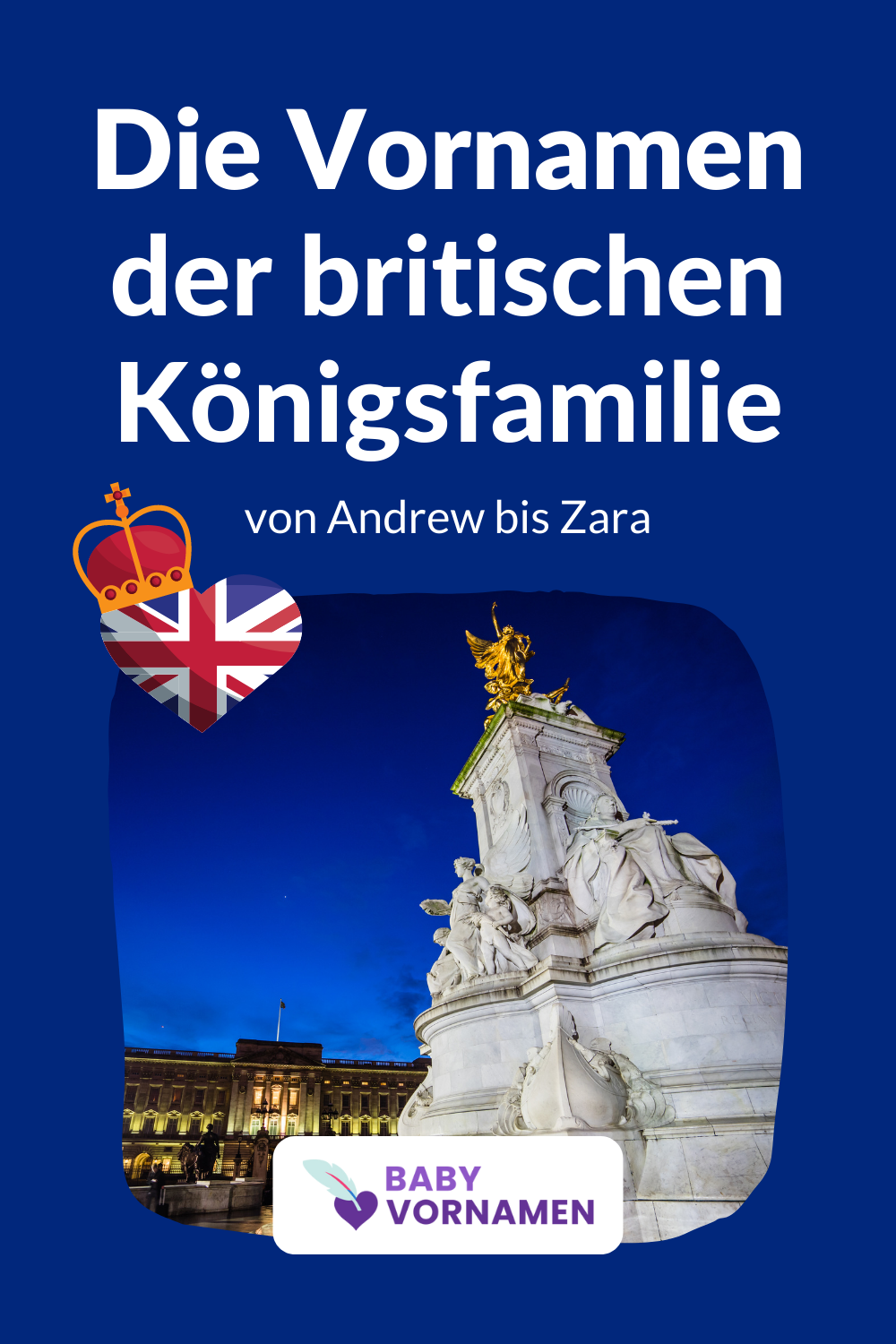 Vornamen der britischen Königsfamilie