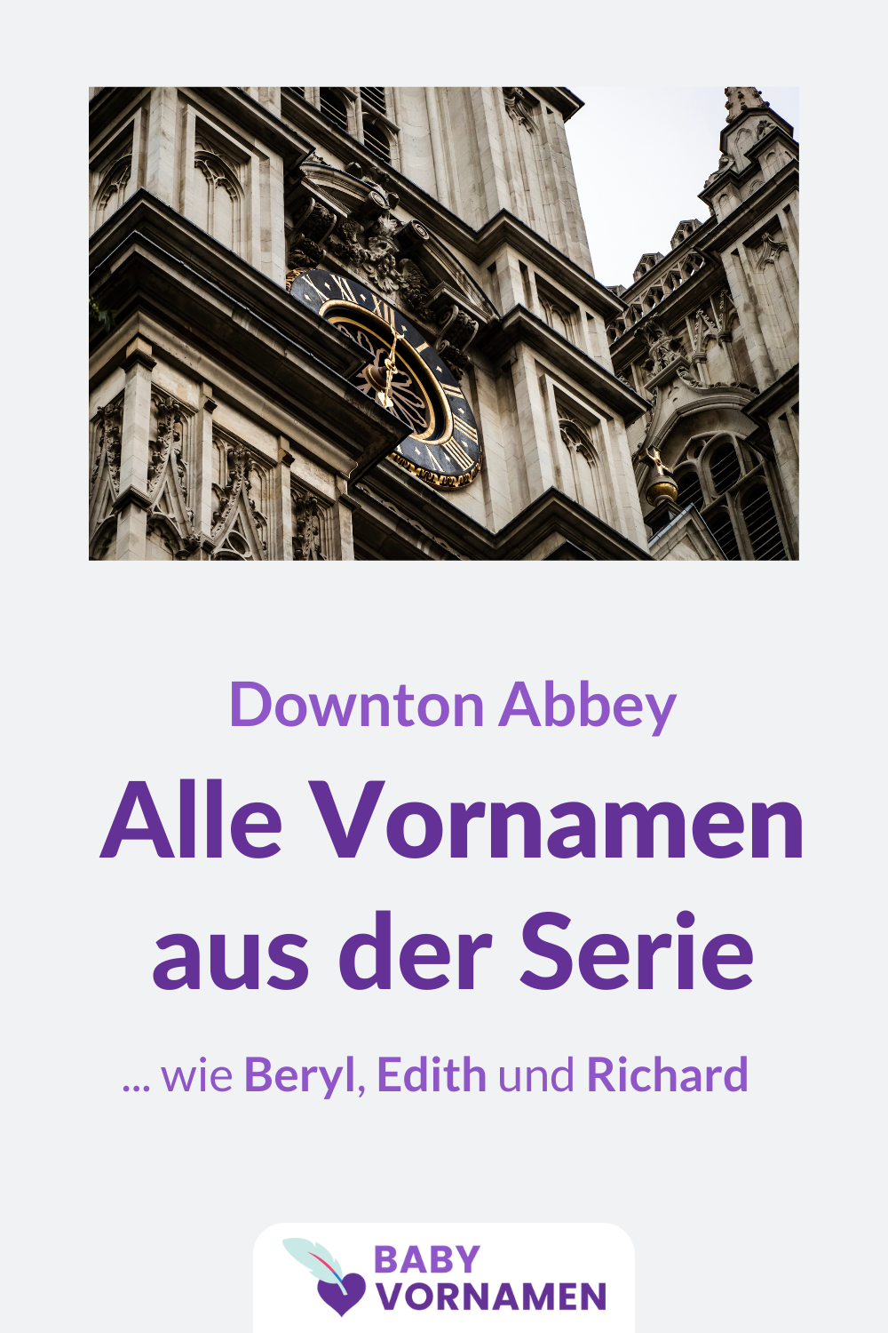 Vornamen aus Downton Abbey