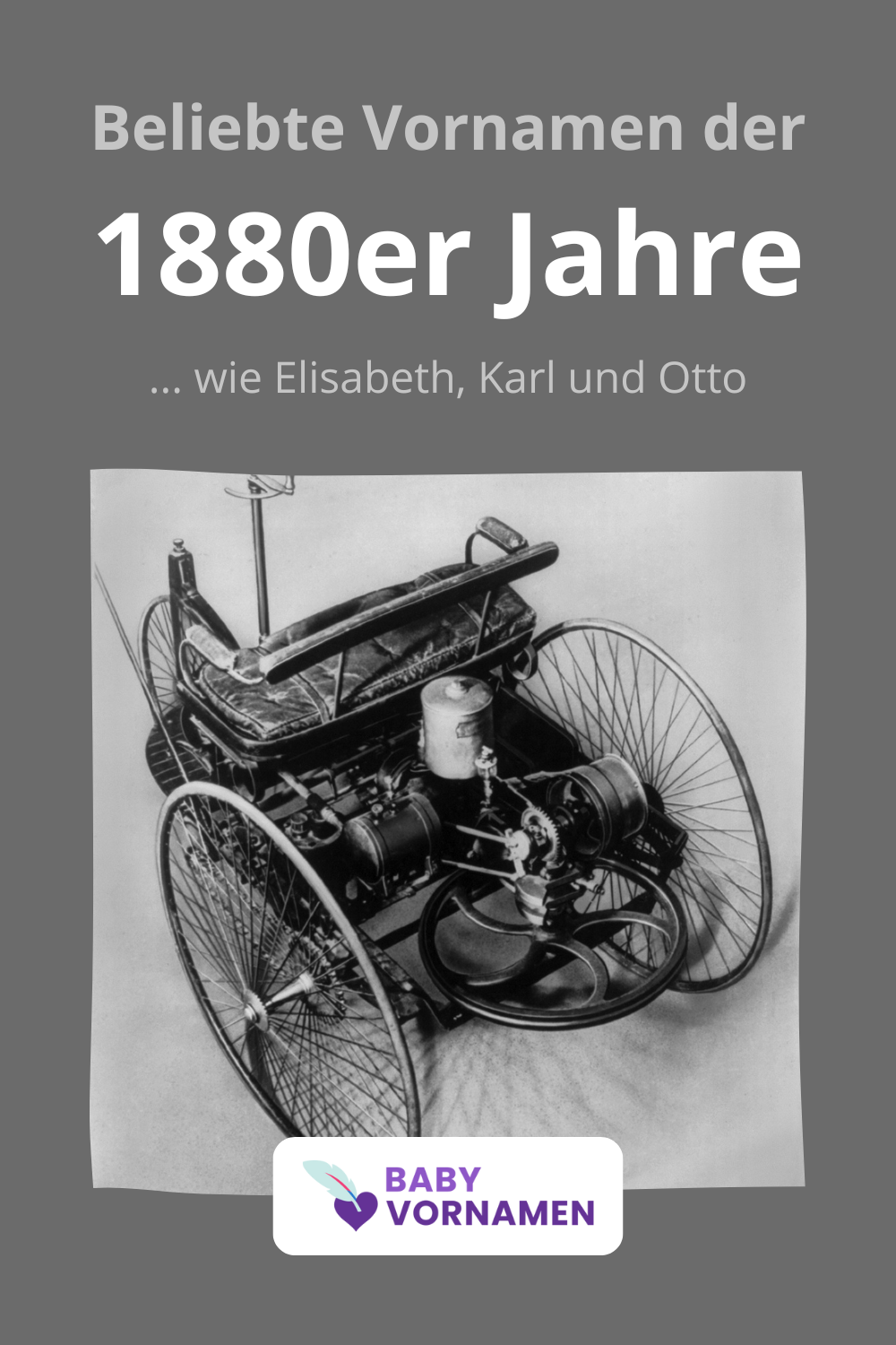 Beliebteste Vornamen der 1880er Jahre