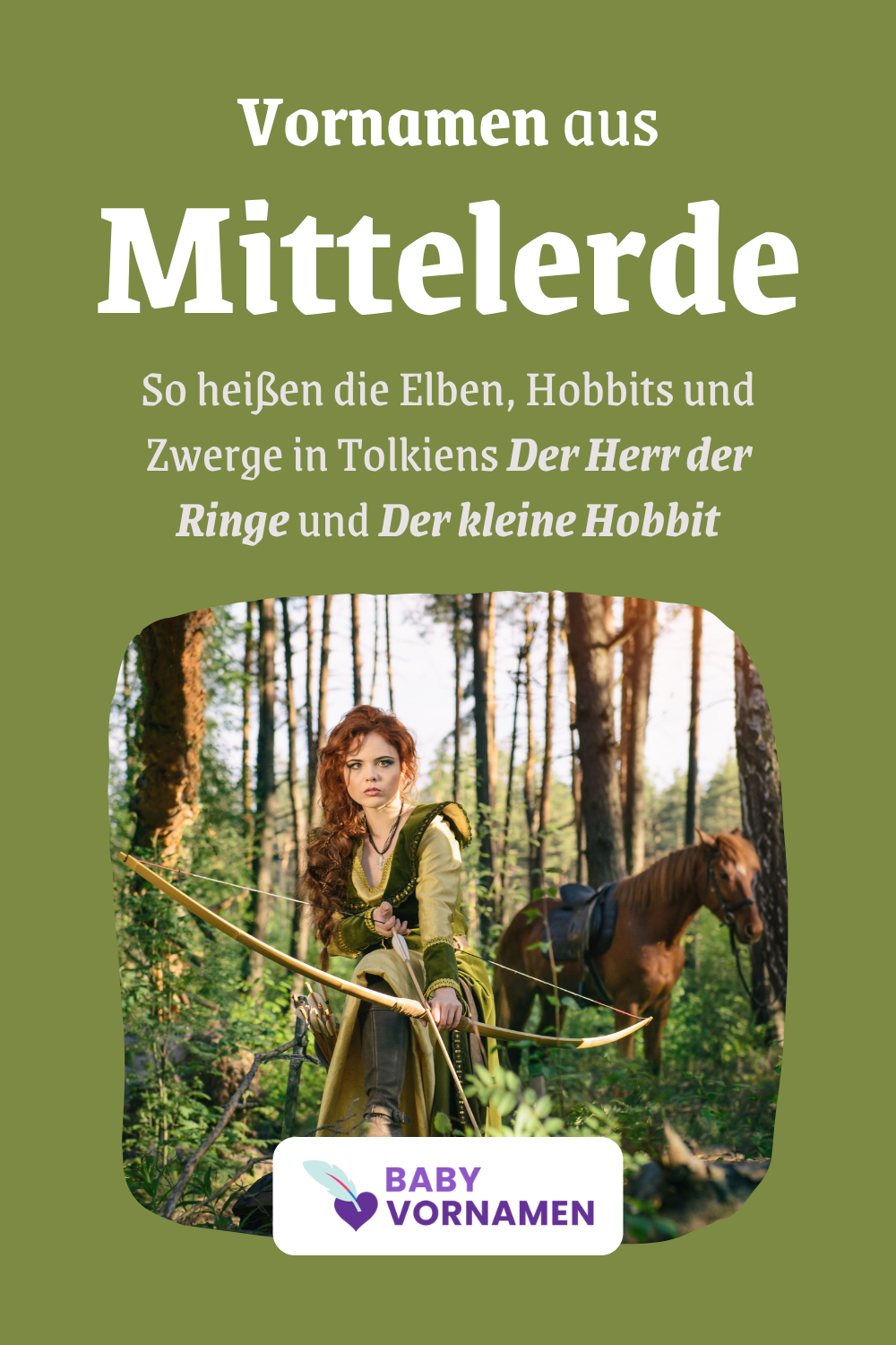 Vornamen von Elben, Hobbits und Zwergen