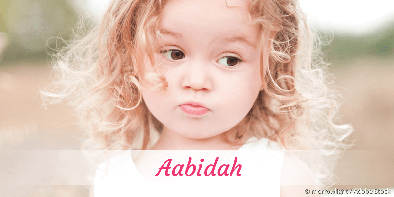 Baby mit Namen Aabidah