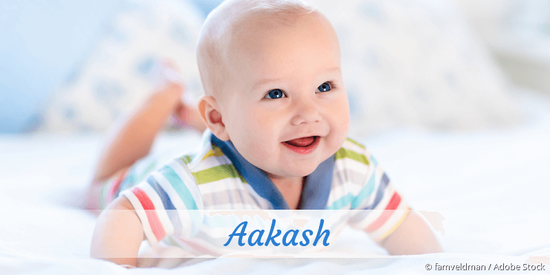 Baby mit Namen Aakash