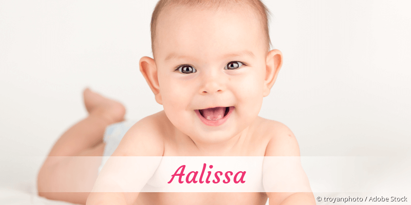 Baby mit Namen Aalissa