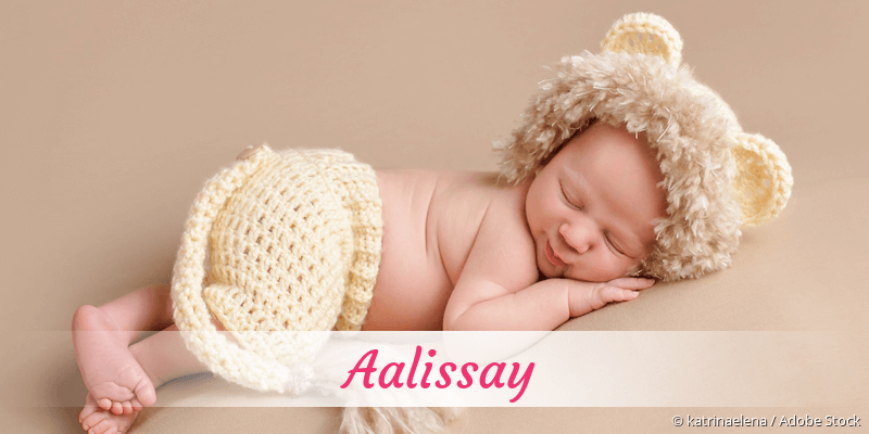 Baby mit Namen Aalissay