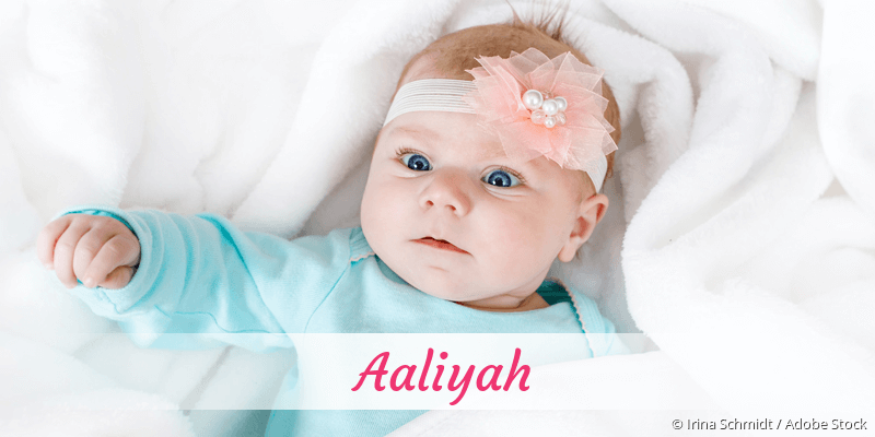 Baby mit Namen Aaliyah