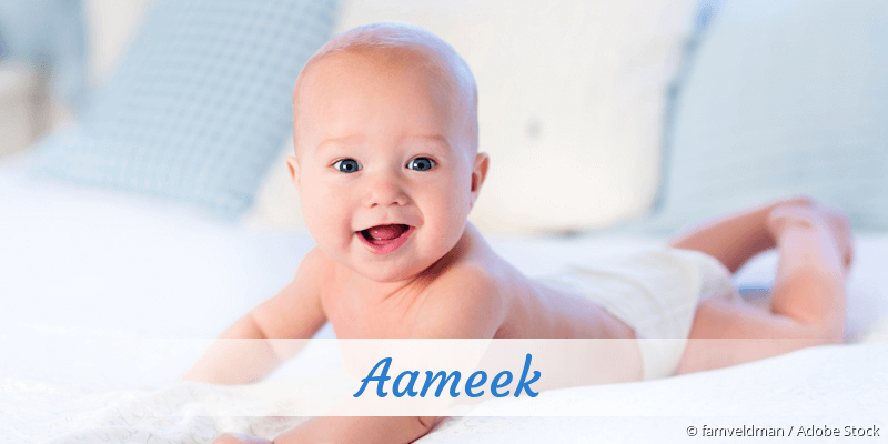 Baby mit Namen Aameek