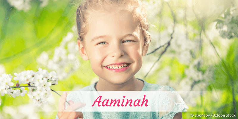 Baby mit Namen Aaminah