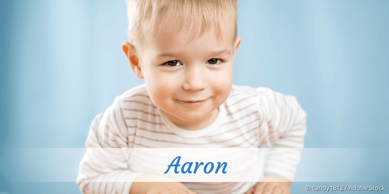 Baby mit Namen Aaron