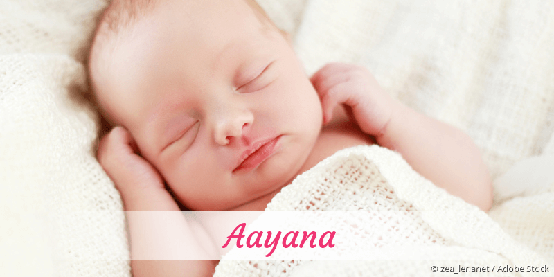 Baby mit Namen Aayana
