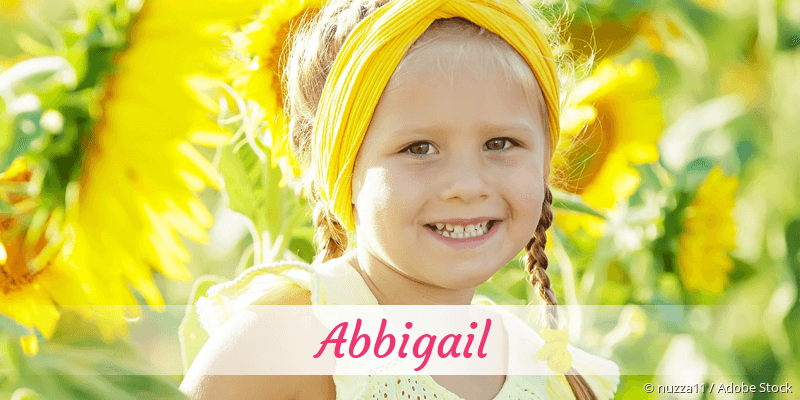 Baby mit Namen Abbigail