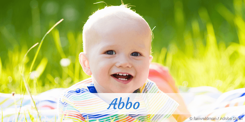 Baby mit Namen Abbo