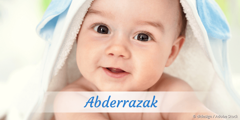 Baby mit Namen Abderrazak