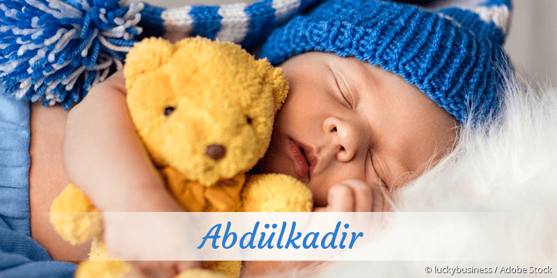 Baby mit Namen Abdlkadir