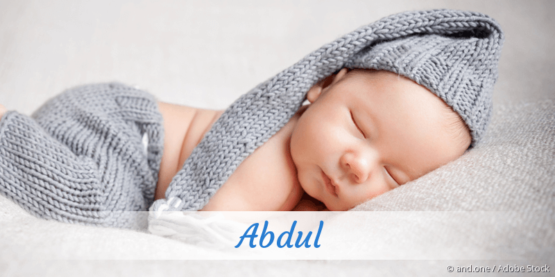 Baby mit Namen Abdul