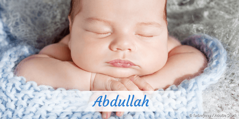 Baby mit Namen Abdullah
