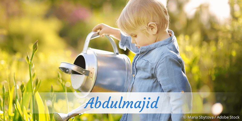 Baby mit Namen Abdulmajid