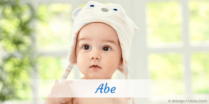 Baby mit Namen Abe