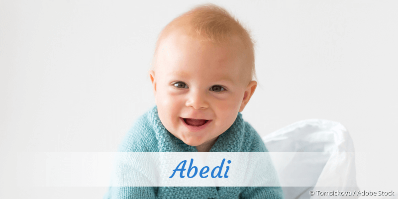 Baby mit Namen Abedi