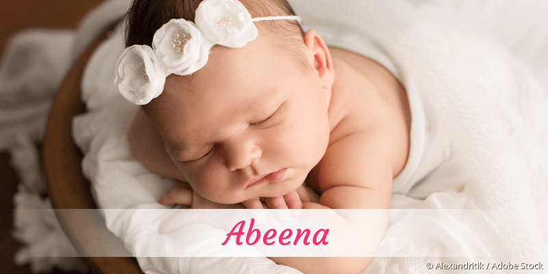 Baby mit Namen Abeena