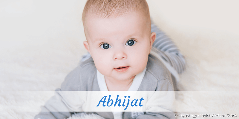Baby mit Namen Abhijat
