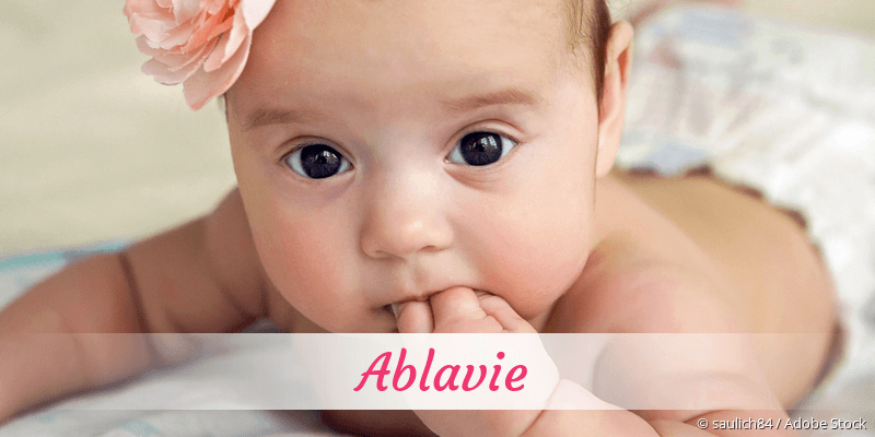 Baby mit Namen Ablavie