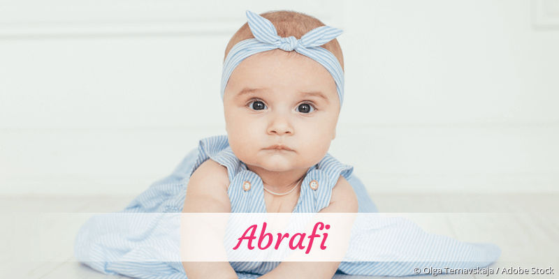 Baby mit Namen Abrafi