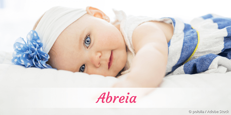 Baby mit Namen Abreia
