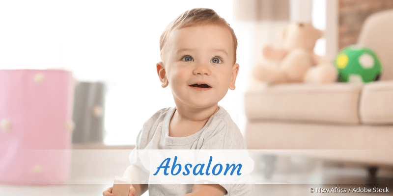 Baby mit Namen Absalom