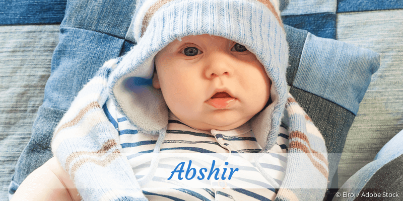 Baby mit Namen Abshir