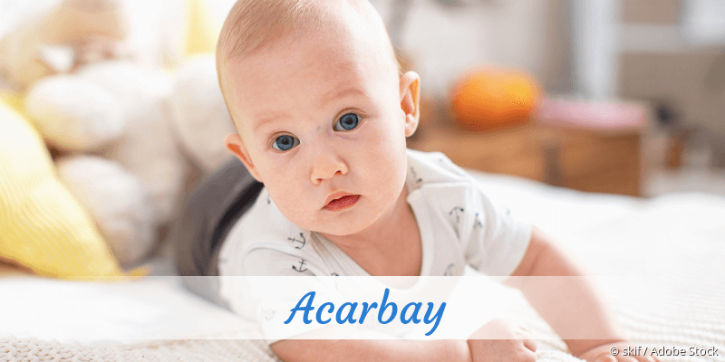 Baby mit Namen Acarbay