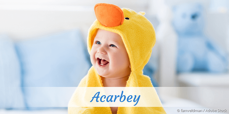 Baby mit Namen Acarbey