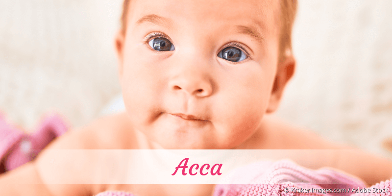 Baby mit Namen Acca