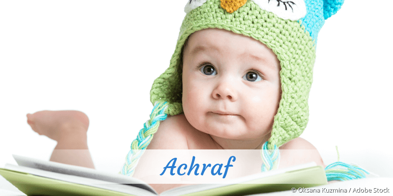 Baby mit Namen Achraf