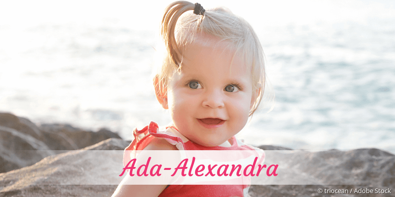 Baby mit Namen Ada-Alexandra