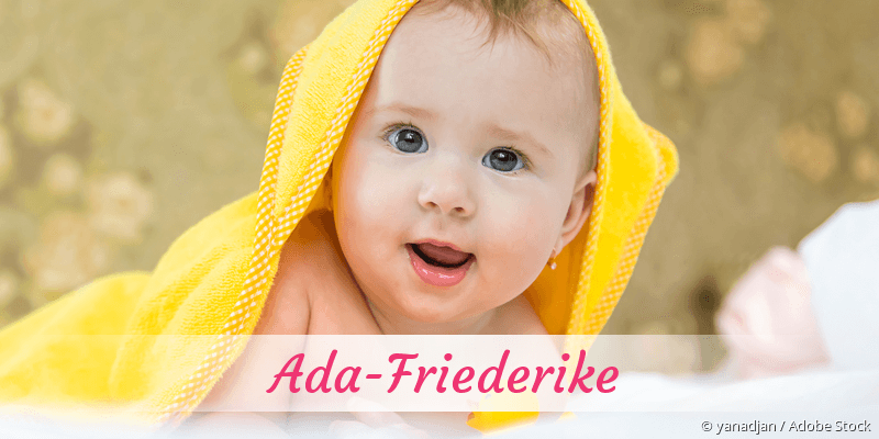 Baby mit Namen Ada-Friederike