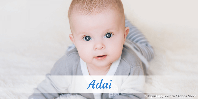 Baby mit Namen Adai