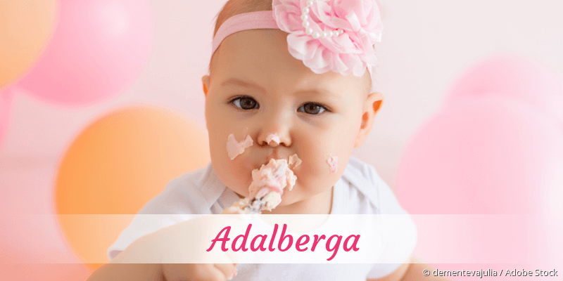 Baby mit Namen Adalberga