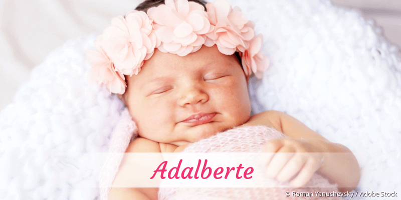 Baby mit Namen Adalberte