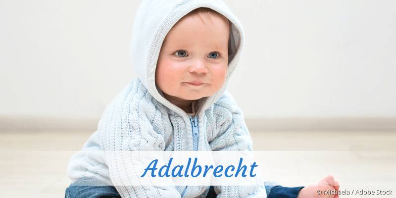 Baby mit Namen Adalbrecht