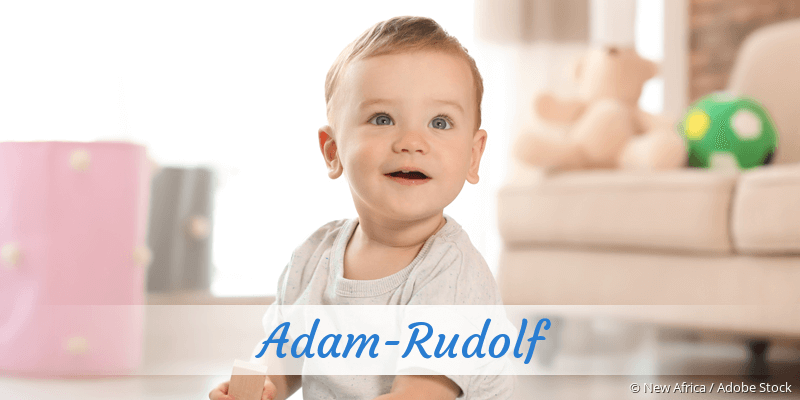 Baby mit Namen Adam-Rudolf