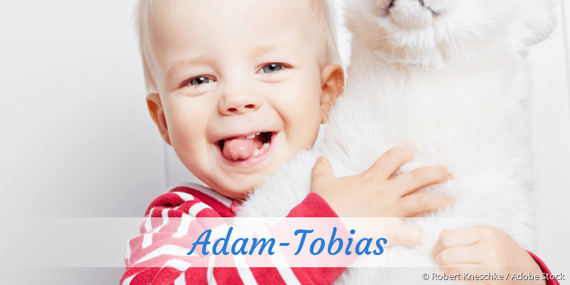 Baby mit Namen Adam-Tobias