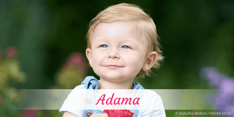 Baby mit Namen Adama