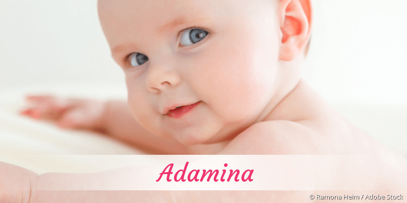 Baby mit Namen Adamina