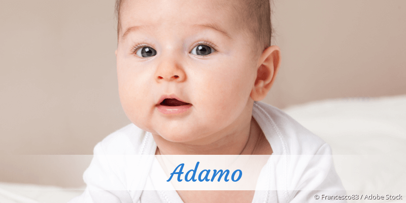 Baby mit Namen Adamo